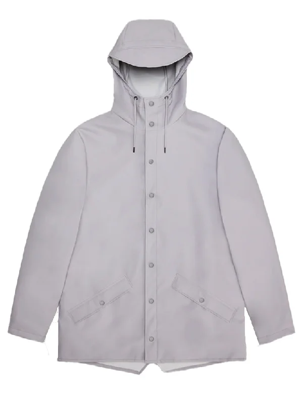 Rains Short Jacket in Flint