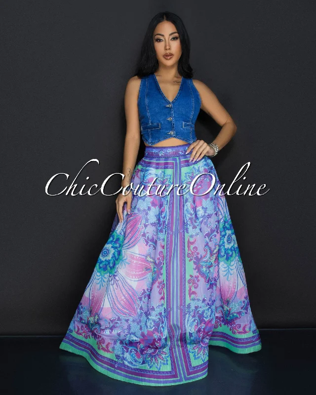 aramis-purple-multi-color-flower-top-maxi-skirt-set