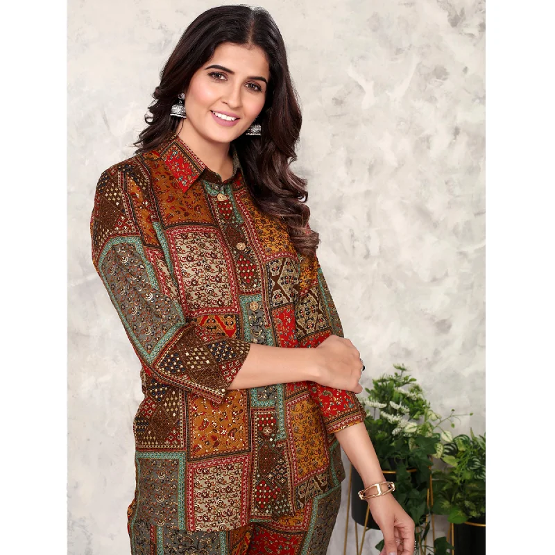 brown-floral-printed-rayon-co-ord-set