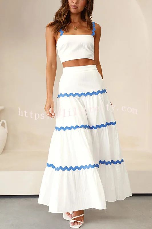 island-beauty-wave-trim-patchwork-crop-tank-and-elastic-waist-skirt-set