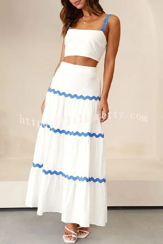 island-beauty-wave-trim-patchwork-crop-tank-and-elastic-waist-skirt-set