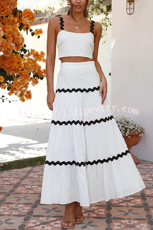 island-beauty-wave-trim-patchwork-crop-tank-and-elastic-waist-skirt-set