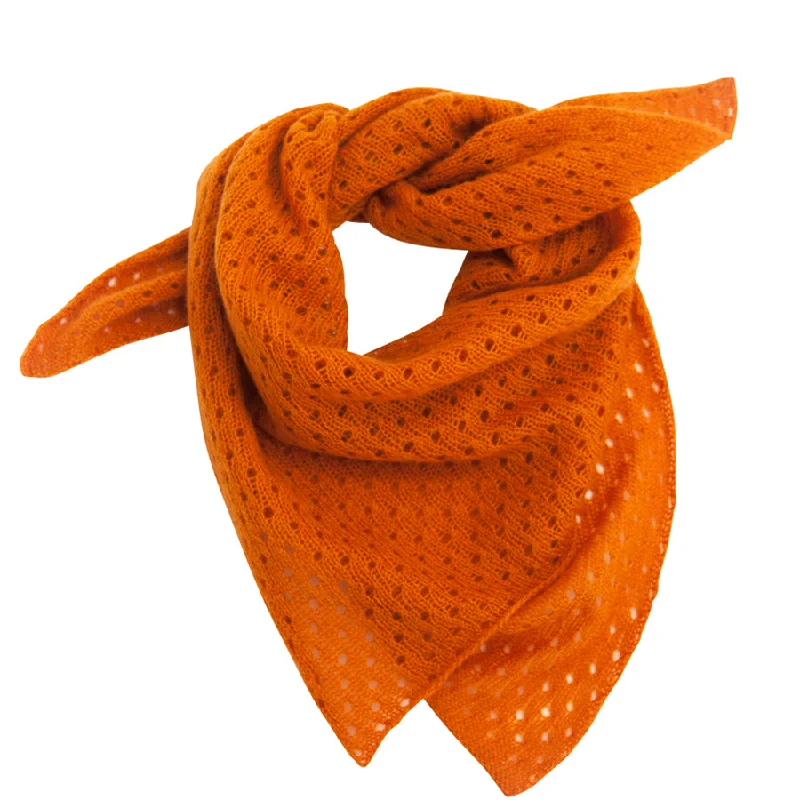 CASHMERE CLOTH IN ORANGE