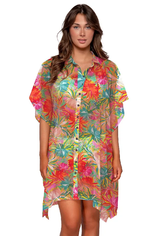 Sunsets Lotus Shore Thing Tunic