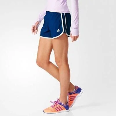 Adidas Women MARATHON 10 Woven Shorts Climalite Training Pants Running AI8115