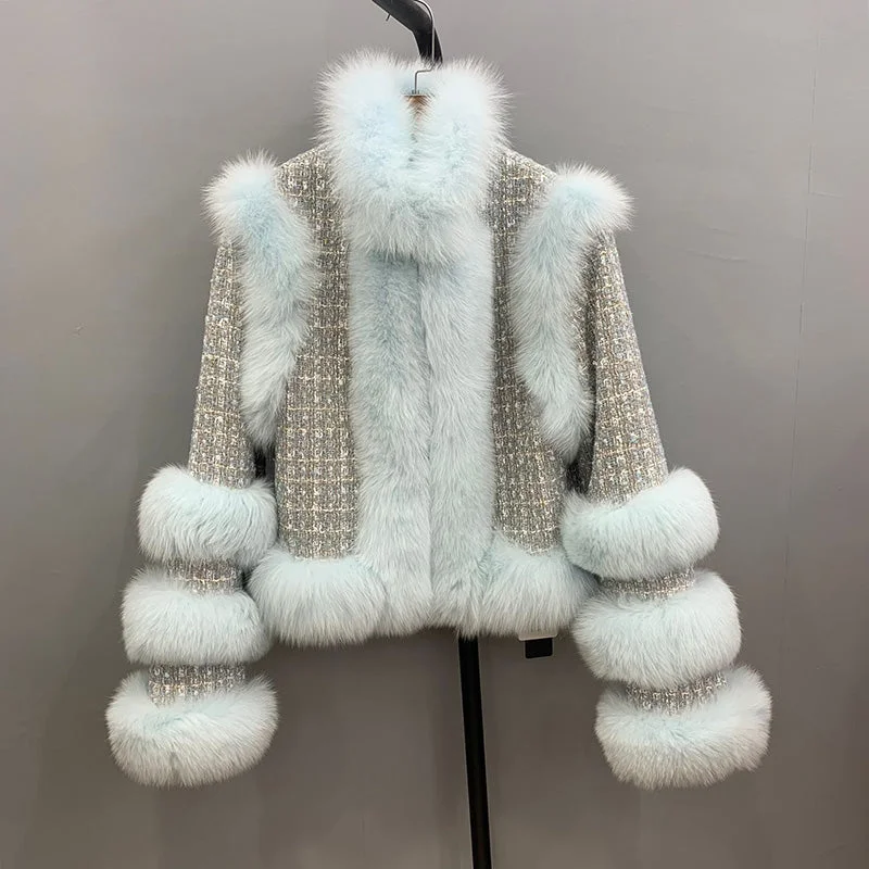 Blue / XS Coat Bust 88cm