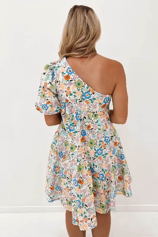 Chelsey Mini Dress Floral