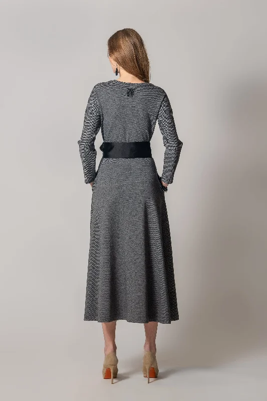 Dress ""LOLA-SUN"" / Merino Wool & Cotton by Loro Piana