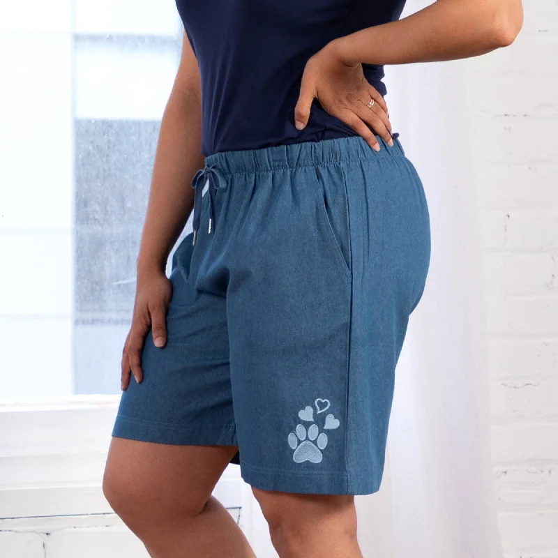 94768-womens-paw-print-denim-shorts