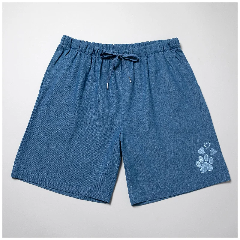 94768-womens-paw-print-denim-shorts