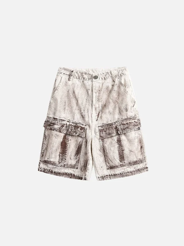 Aelfric Eden Simulated Dirt Washed Shorts