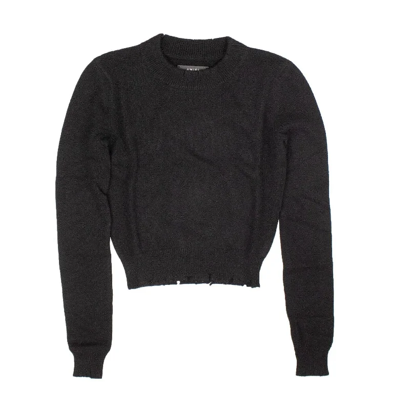 Amiri Classic Cashmere Crew - Black