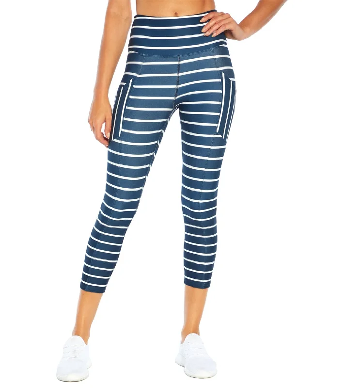 Balance Collection Eclipse Capri Midnight Blue Mini Stripe