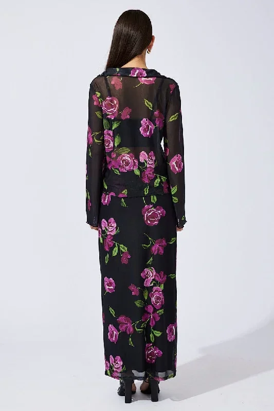 black-floral-maxi-skirt-high-rise-mesh-sl2915fx-84p-1