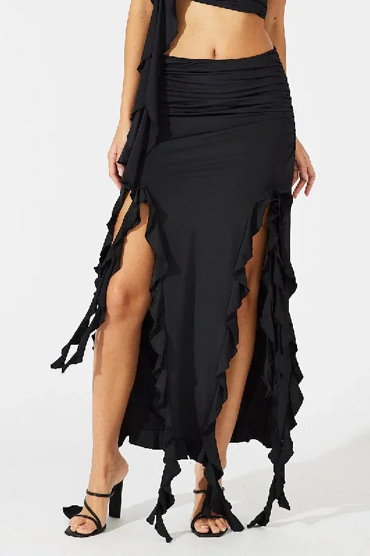 black-ruffle-maxi-skirt-sk2278x-84zb-2