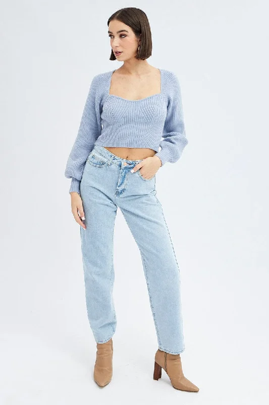 blue-knit-top-sweet-heart-neck-volume-sleeve-crop-kn2687-41pb-1