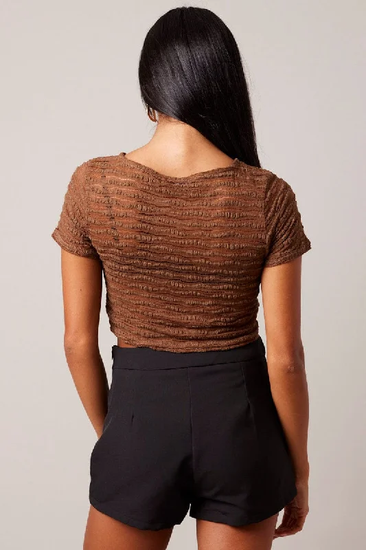 brown-crop-top-short-sleeve-textured-jc1955x-84wb-1