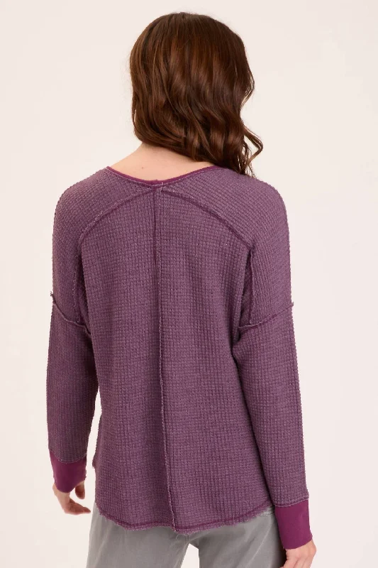 bullock-v-neck-waffle-knit-pullover-in-purple