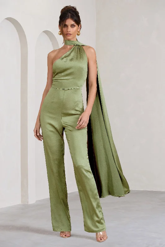 cascada-olive-green-satin-wide-leg-jumpsuit-with-statement-scarf-neck-cl129381113