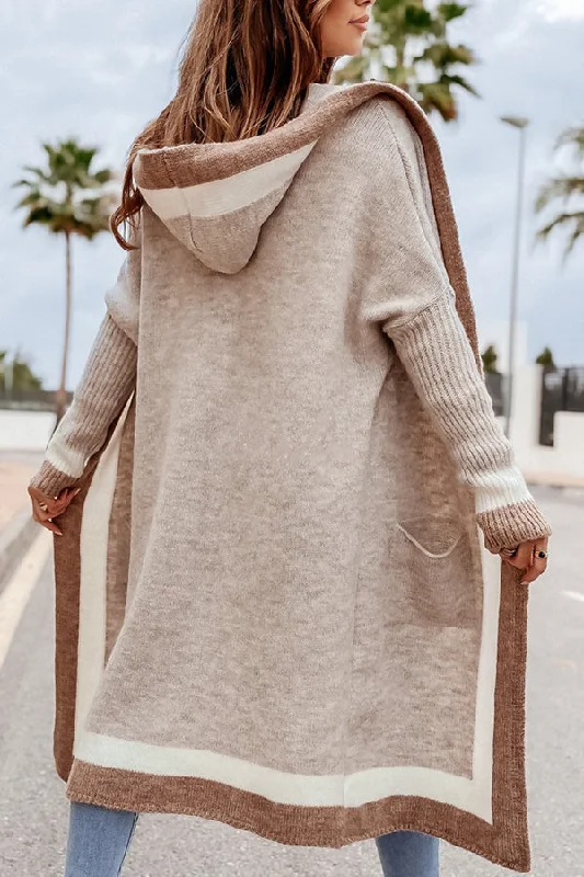 casual-pocket-hooded-long-cardigan