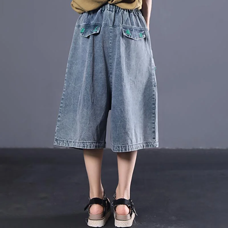 chic-cotton-tunics-for-women-boutique-washed-hole-vintage-calf-length-jeans