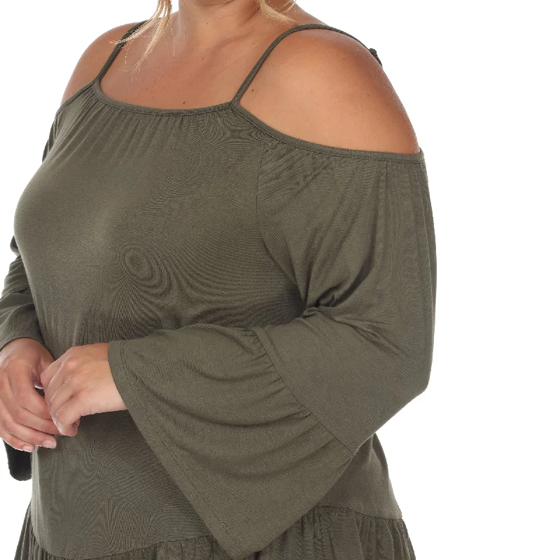 cold-shoulder-ruffle-sleeve-top-plus