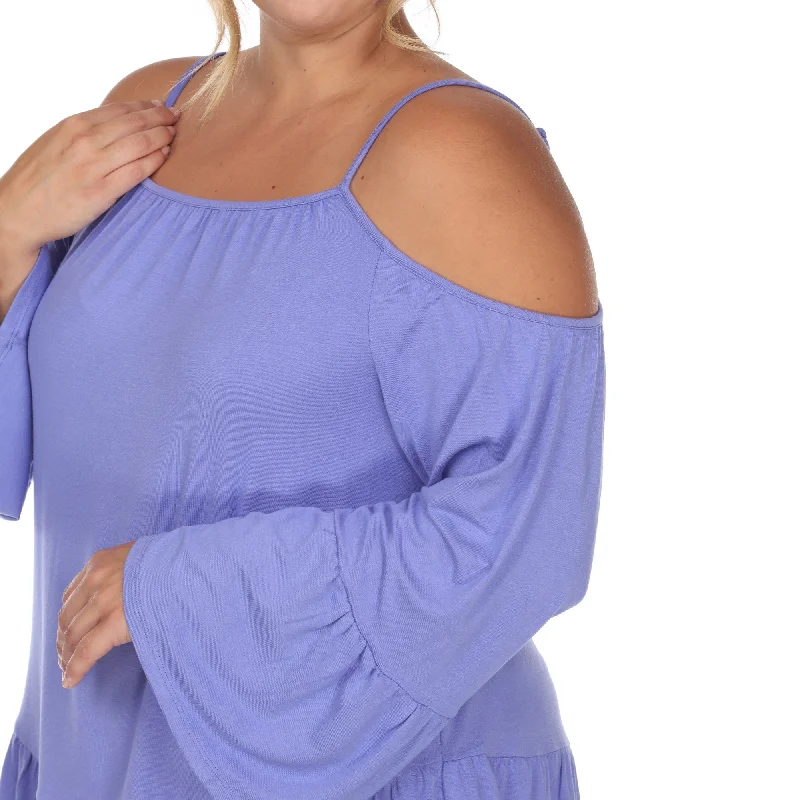 cold-shoulder-ruffle-sleeve-top-plus