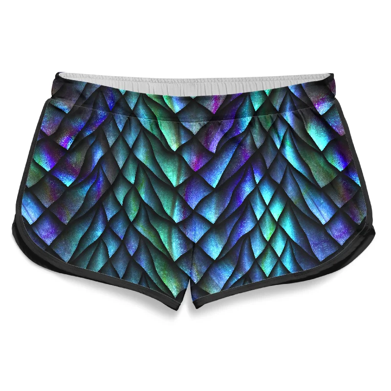 Dosed Dragon Scale Women's Retro Shorts