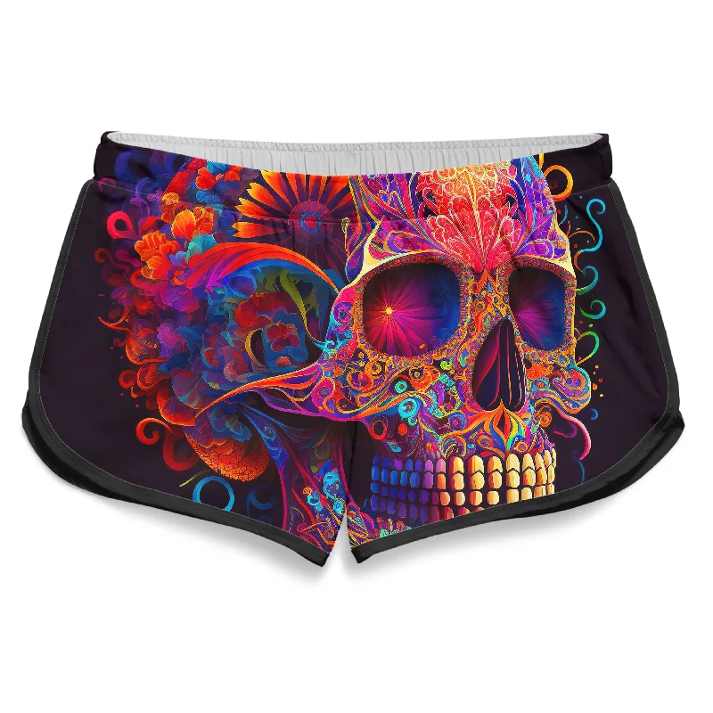 DOTD Skull Women's Retro Shorts