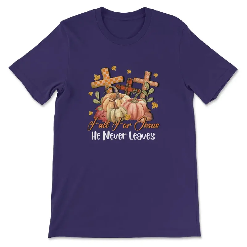 fall-for-jesus-he-never-leaves-pumpkin-cross-womens-t-shirt