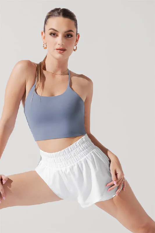 Flexy Crop Top - Blue Mist