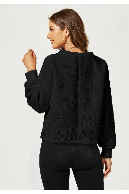 fs-collection-textured-pattern-top-in-black