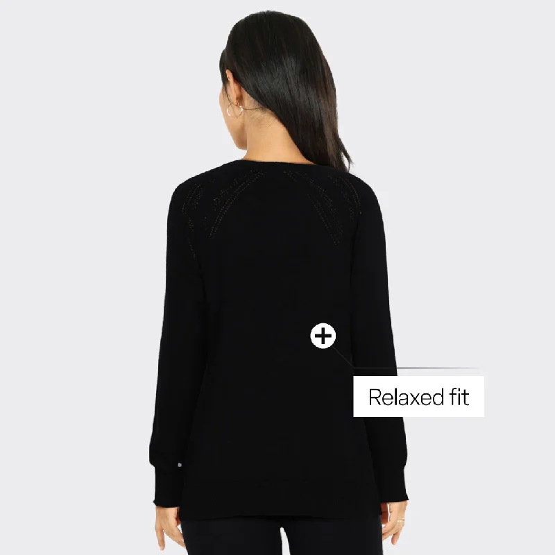 full-sleeve-cotton-sweatshirt-with-round-neck-and-side-slits