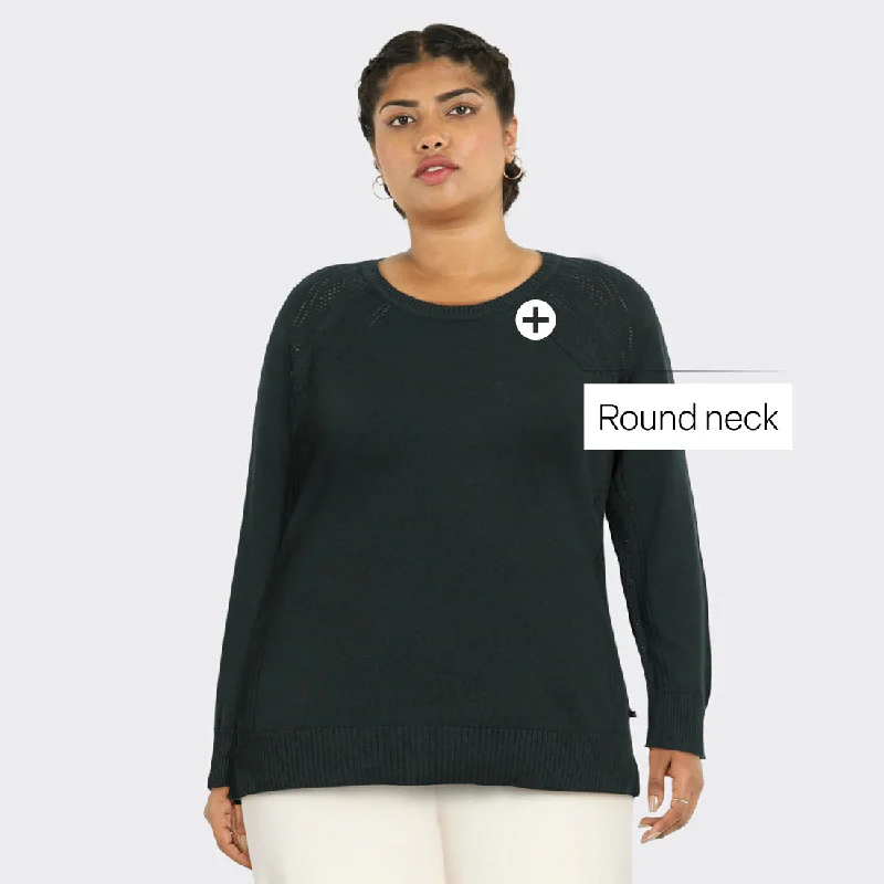 full-sleeve-cotton-sweatshirt-with-round-neck-and-side-slits