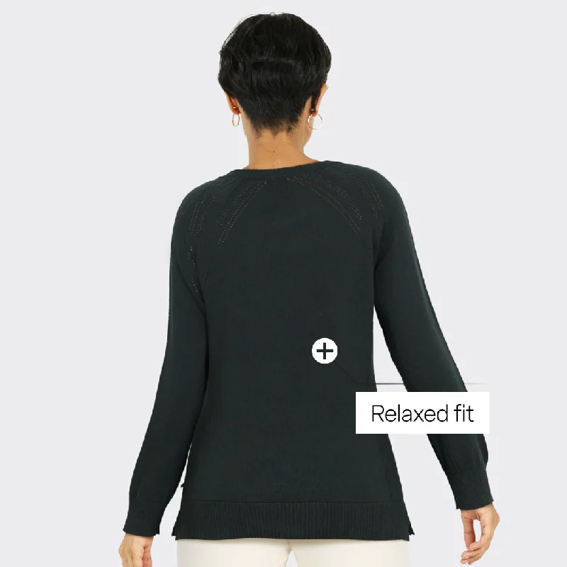 full-sleeve-cotton-sweatshirt-with-round-neck-and-side-slits