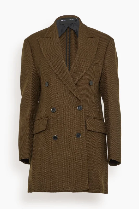 Henri Coat in Dark Loden