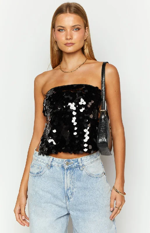 ibiza-black-sequin-strapless-top