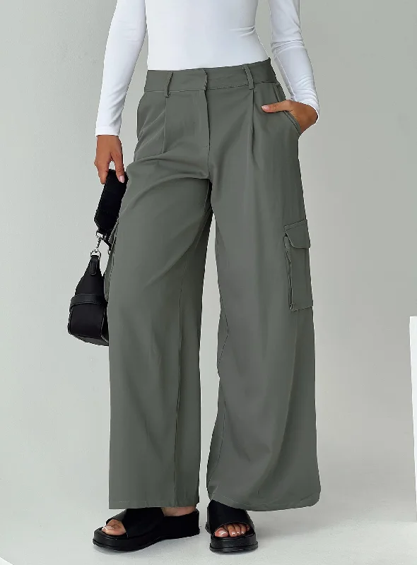 Jeaney Cargo Pants Slate