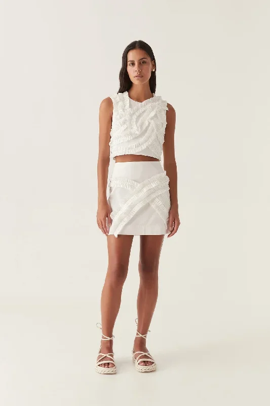 kendra-frill-mini-skirt-ivory