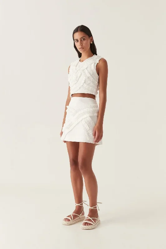 kendra-frill-mini-skirt-ivory