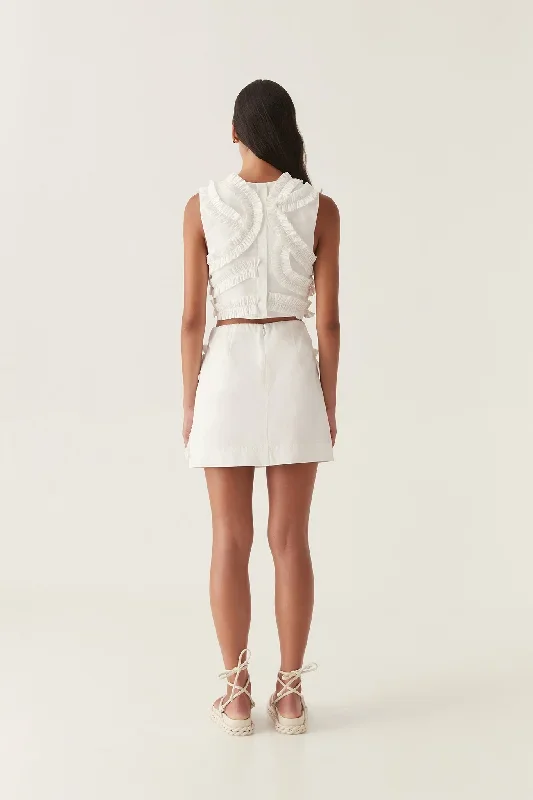 kendra-frill-mini-skirt-ivory