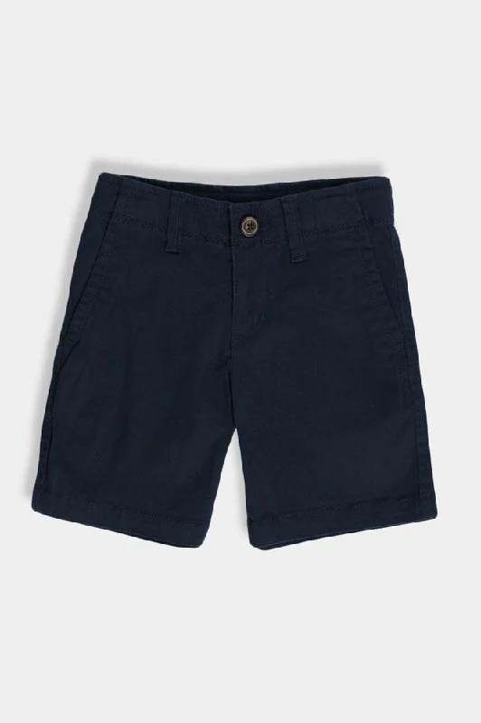 KIDS Navy Denim Shorts