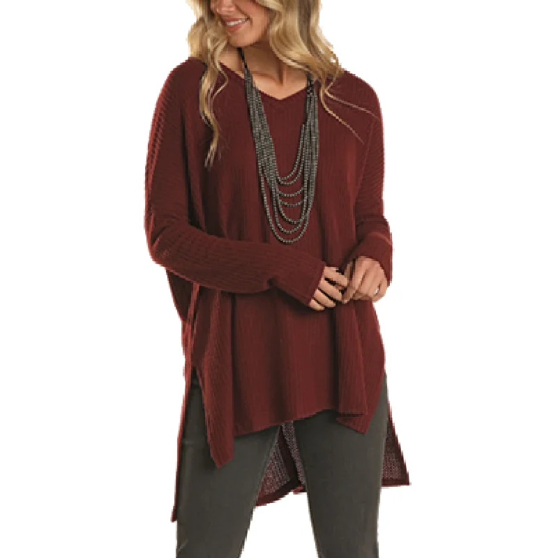 Panhandle Women's Waffle Top - FINAL SALE