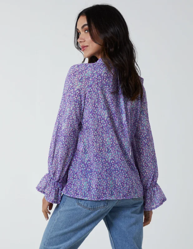 lilac-chiffon-frill-blouse