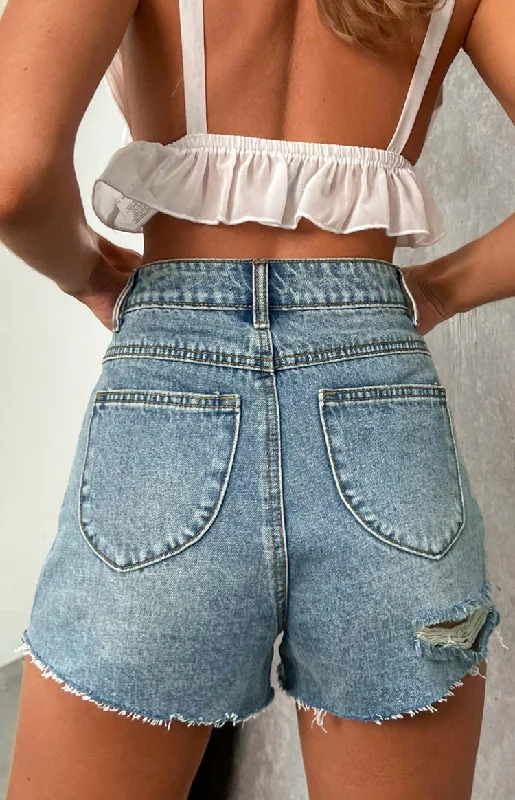 maiah-blue-denim-high-waisted-shorts