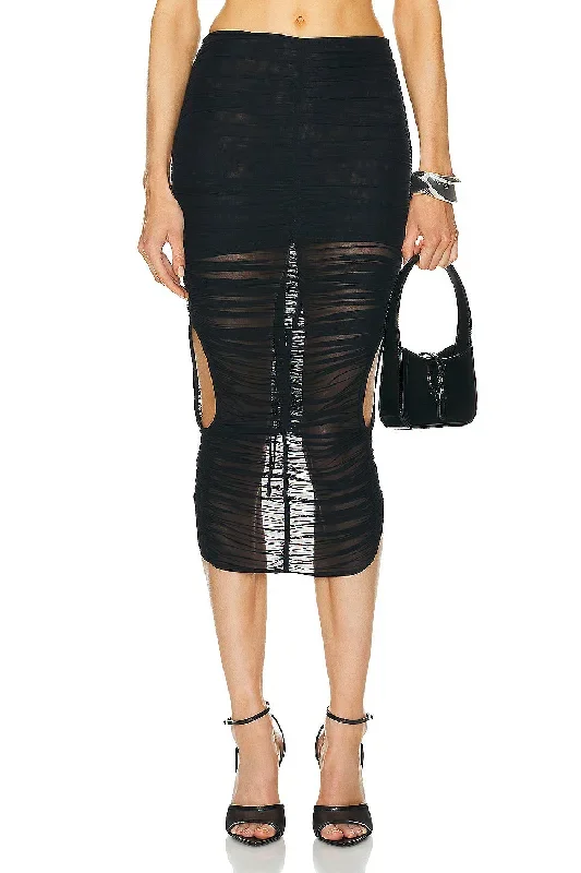 mesh-bodycon-skirt