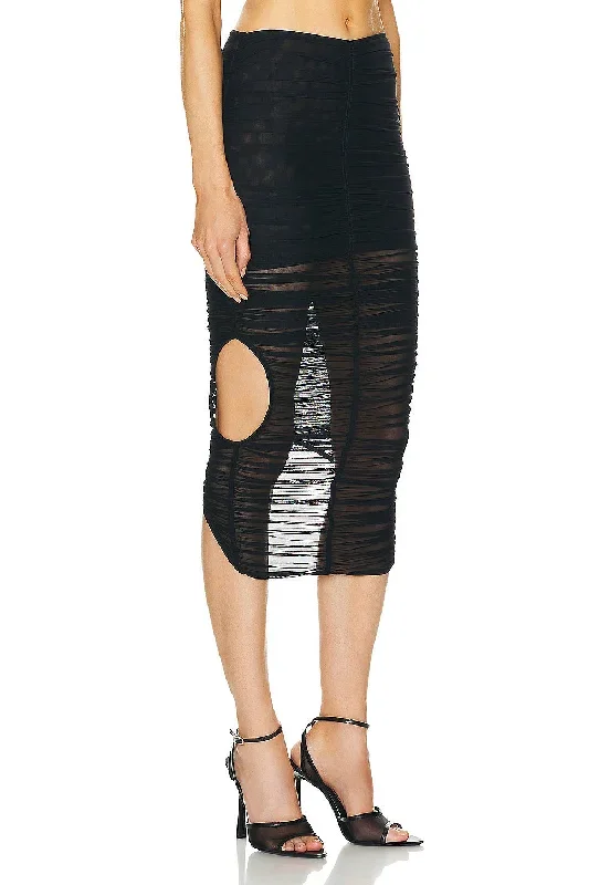 mesh-bodycon-skirt