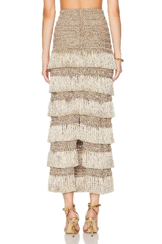 metallic-fringe-maxi-skirt-1