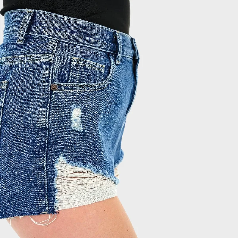 mid-blue-distressed-denim-shorts