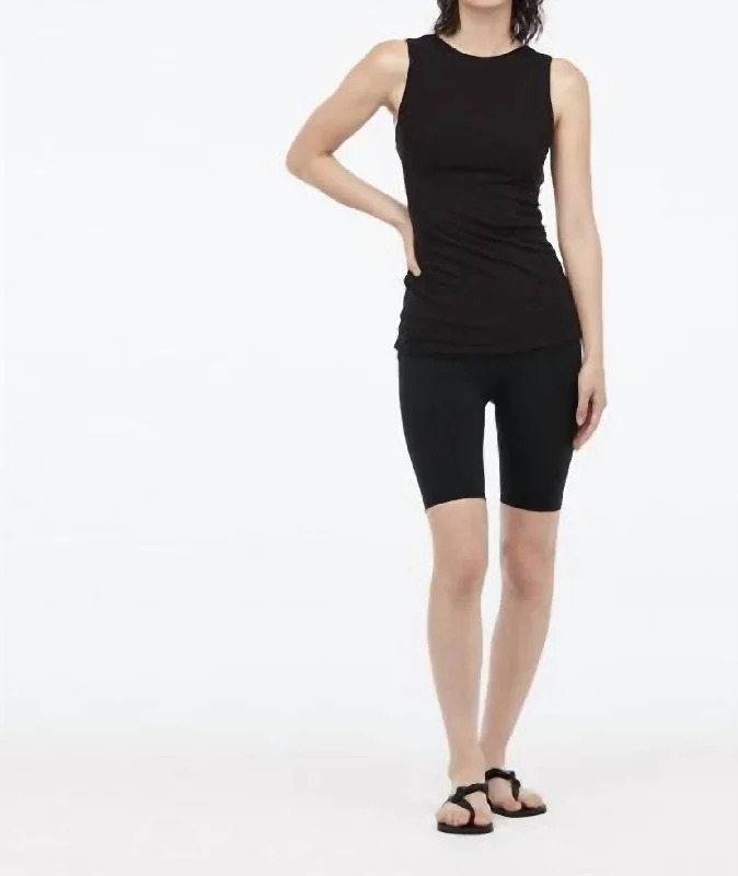 Modal Tank Top In Black